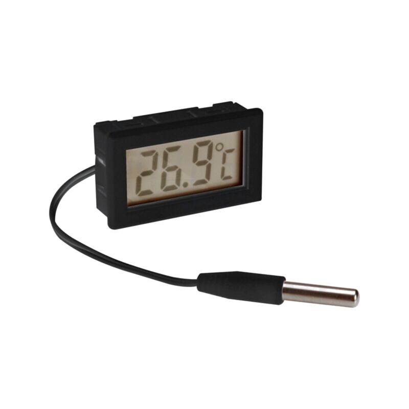 Aparat de măsură: temperatură; digital; pe panou; LCD; Lung: 1m