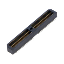 Conector: PCB-PCB; tată; PIN: 80; 0,8mm; QTE; aurit; SMT; soclu; 2A