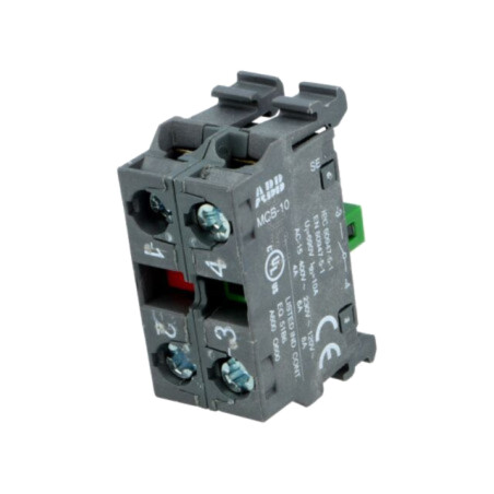 Element de contact; 22mm; pentru placa frontală; Pini: NC + NO