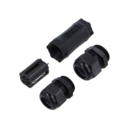 Conector: alimentare AC; terminal cu şurub; TH400; piste: 3