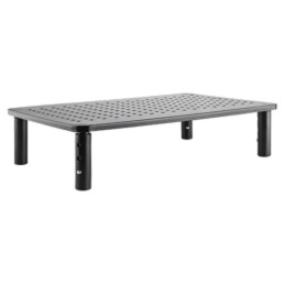Stand pentru monitor; 20kg; plastic,oţel; 370x235x120mm