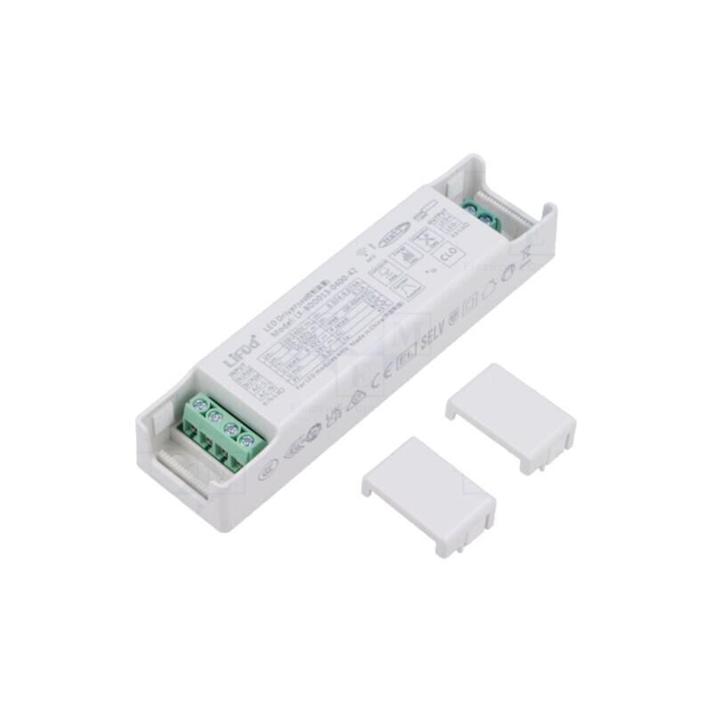 Alimentator: pulsatoriu; LED; 13W; 9÷42VDC; 100÷400mA; 220÷240VAC
