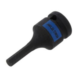 Cap; imbus,tubulară,cu impact; HEX 6mm; 1/2"; 60mm