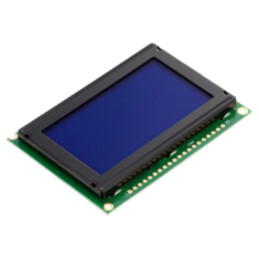 Afişaj: LCD; grafic; 128x64; STN Negative; albastru; 75x52,7x8,9mm