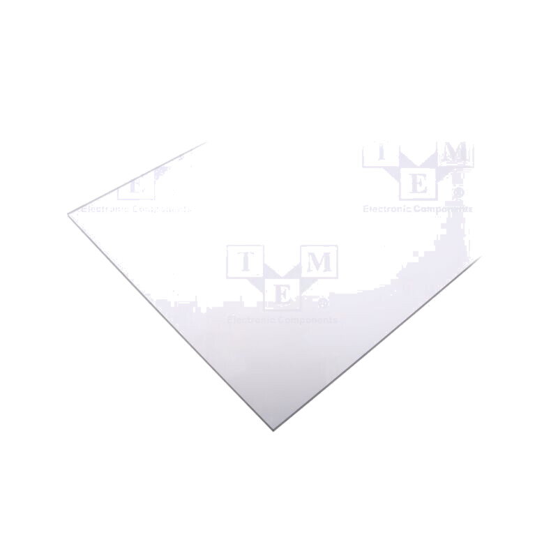 Foaie; Dim: 500x500mm; Thk: 2mm; incoloră; 0,25m2