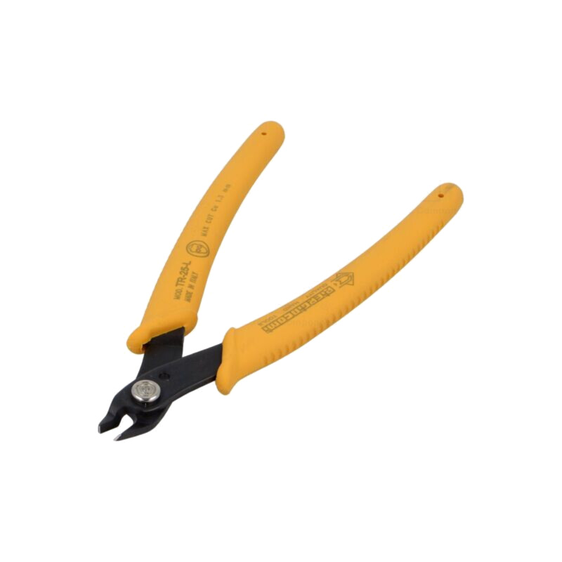 Cleşti; pt.tăiere,miniatură,curbaţi; 160mm; faţetă mică