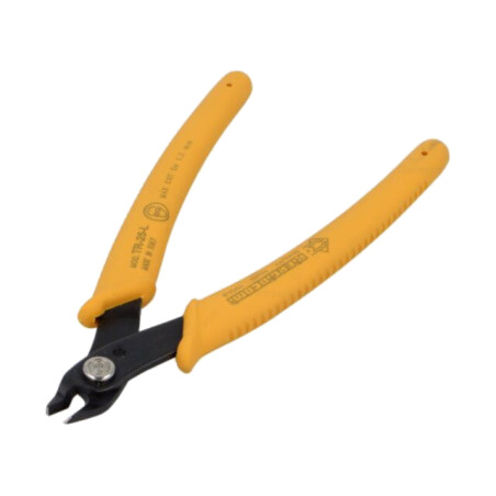 Cleşti; pt.tăiere,miniatură,curbaţi; 160mm; faţetă mică