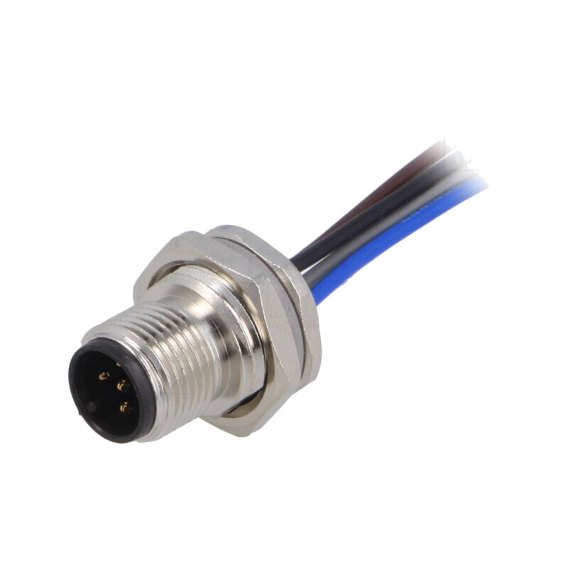 Conector: M12; soclu; PIN: 5; tată; cod A-DeviceNet / CANopen; IP67