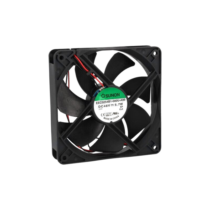 Ventilator: DC; axial; 48VDC; 120x120x25mm; 183,83m3/h; 44,5dBA