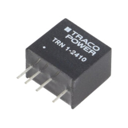 Convertor: DC/DC; 1W; Uintr: 18÷36VDC; Uieş: 3,3VDC; Iieş: 300mA; SIP