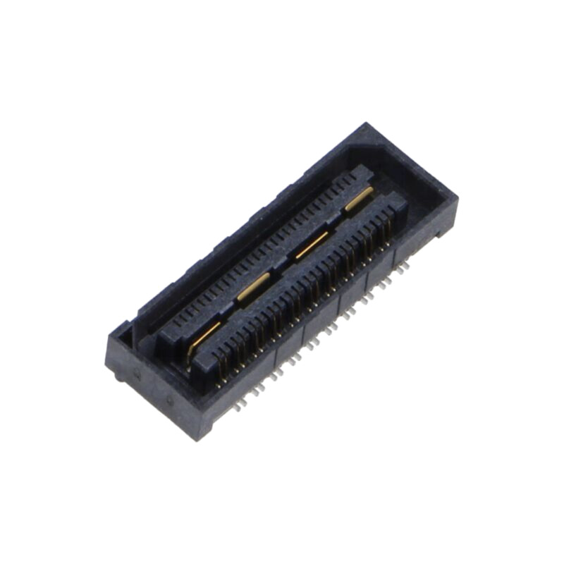 Conector: PCB-PCB; mamă; PIN: 40; 0,5mm; QSH; aurit; SMT; soclu; 2A Conector: PCB-PCB; mamă; PIN: 40; 0,5mm; QSH; aurit; SMT; soclu; 2A