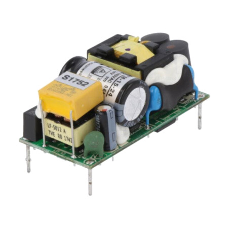 Convertor: AC/DC; 15W; Uintr: 80÷264VAC; 24VDC; Iieş: 630mA; OUT: 1