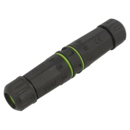Conector: fibră optică; cuplă; LC; pe cablu; piste: 2; drept