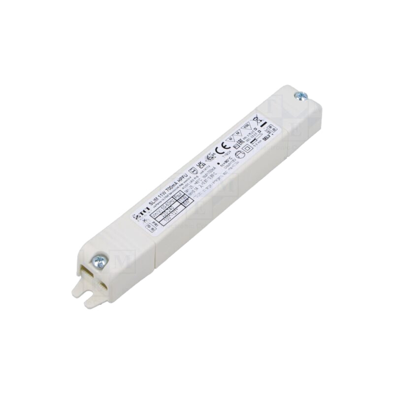 Alimentator: pulsatoriu; LED; 2÷17VDC; 700mA; IP20; 158x19x22mm Alimentator: pulsatoriu; LED; 2÷17VDC; 700mA; IP20; 158x19x22mm