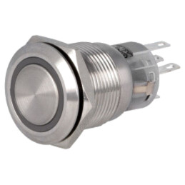 Comutator: anti-vandalism; Poz: 2; SPDT; 0,5A/220VAC; 1A/24VDC