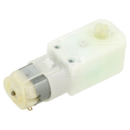 Motor: DC; cutie de viteză din plastic; 6VDC; 700mA; 78rot./min