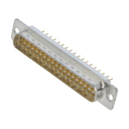 D-Sub; PIN: 37; soclu; tată; pentru PCB; drept; THT