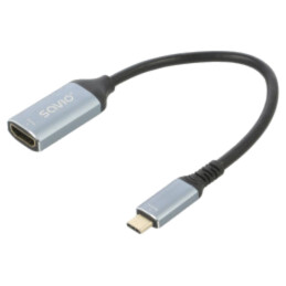 Adaptor; HDMI 2.0,Thunderbolt 3,USB 3.1; HDMI soclu,USB C mufă
