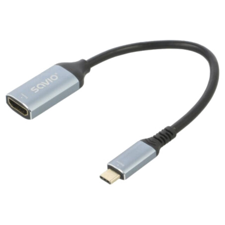 Adaptor; HDMI 2.0,Thunderbolt 3,USB 3.1; HDMI soclu,USB C mufă