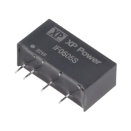 Convertor: DC/DC; 1W; Uintr: 5VDC; Uieş: 5VDC; Iieş: 200mA; SIP; THT