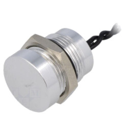 Comutator: piezoelectric; Poz: 2; SPST-NO; 0,2A/24VAC; 0,2A/24VDC