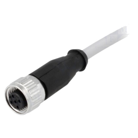Conector: M12; mufă; PIN: 5; mamă; cod A-DeviceNet / CANopen; 0,5m