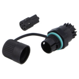 Conector: alimentare AC; terminal cu şurub; TH386; piste: 5