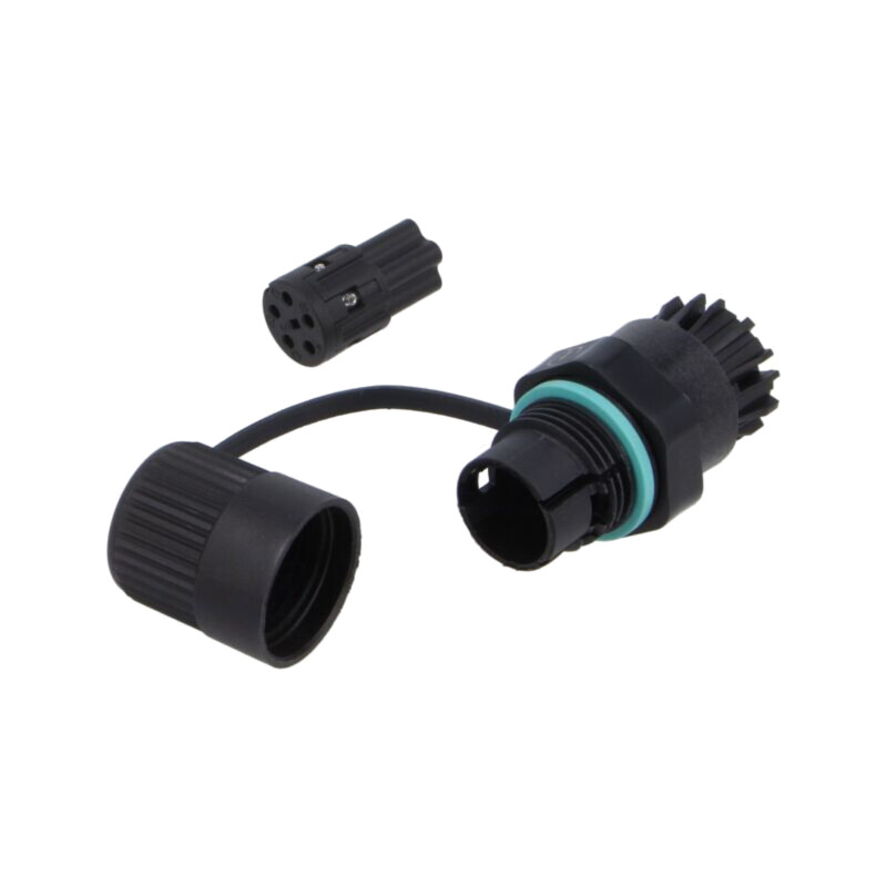 Conector: alimentare AC; terminal cu şurub; TH386; piste: 5
