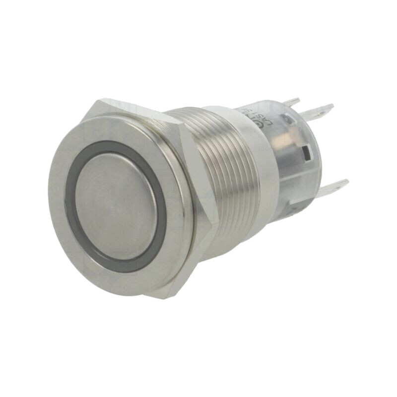 Comutator: anti-vandalism; Poz: 2; SPDT; 0,5A/220VAC; 1A/24VDC