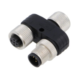 M12 adapter FY-M12A-05F-M12A-05F-Q-0100