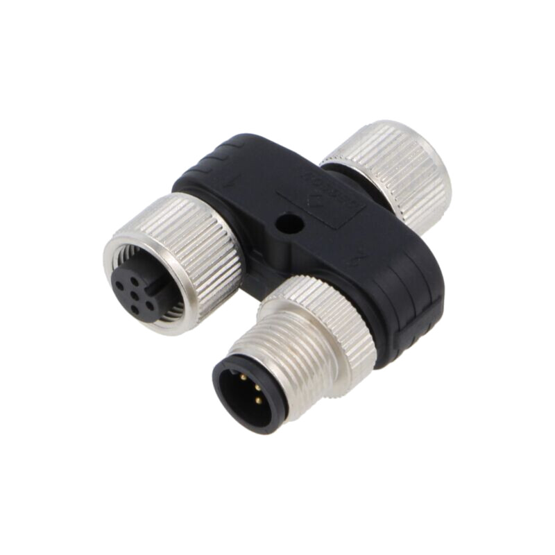 M12 adapter FY-M12A-05F-M12A-05F-Q-0100
