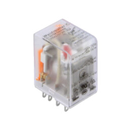 Releu: electromagnetic; DPDT; Ubobină: 230VAC; Icontacte max: 10A