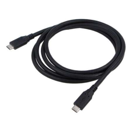 Cablu; USB 4.0; USB C mufă,din ambele părţi; 1,5m; negru; 40Gbps