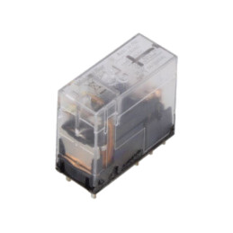Releu: electromagnetic; DPDT; Ubobină: 24VAC; Icontacte max: 8A