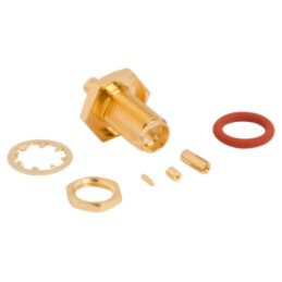 Conector: RP-SMA; soclu; tată,reverse; drept; 50Ω; lipire,crimpat