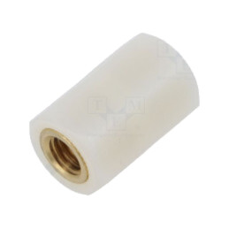 Bucşă izolantă; Filet int: M8; Lung: 25mm; UL94V-2; poliamidă