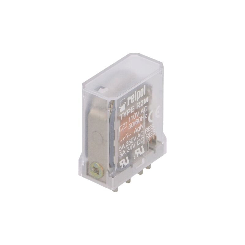 Releu: electromagnetic; DPDT; Ubobină: 110VAC; Icontacte max: 10A Releu: electromagnetic; DPDT; Ubobină: 110VAC; Icontacte max: 10A