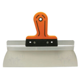 Scarper; W: 350mm; for finishing coat; Thk: 0.4mm