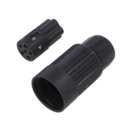 Conector: alimentare AC; terminal cu şurub; tată; TH384; 27mm