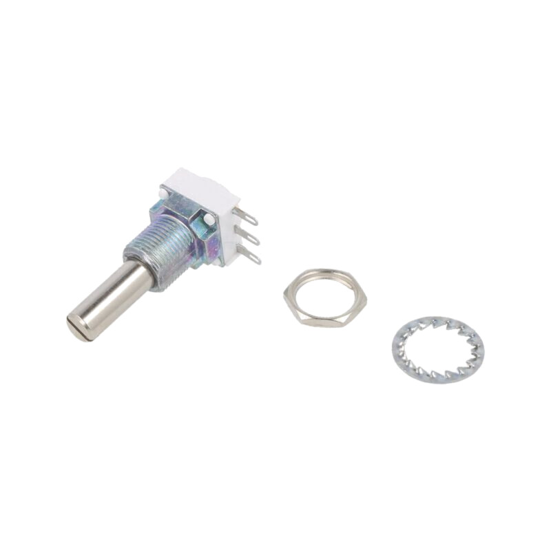 Potenţiometru: axial; singură tură; 1kΩ; 1W; ±10%; 6mm; lineare