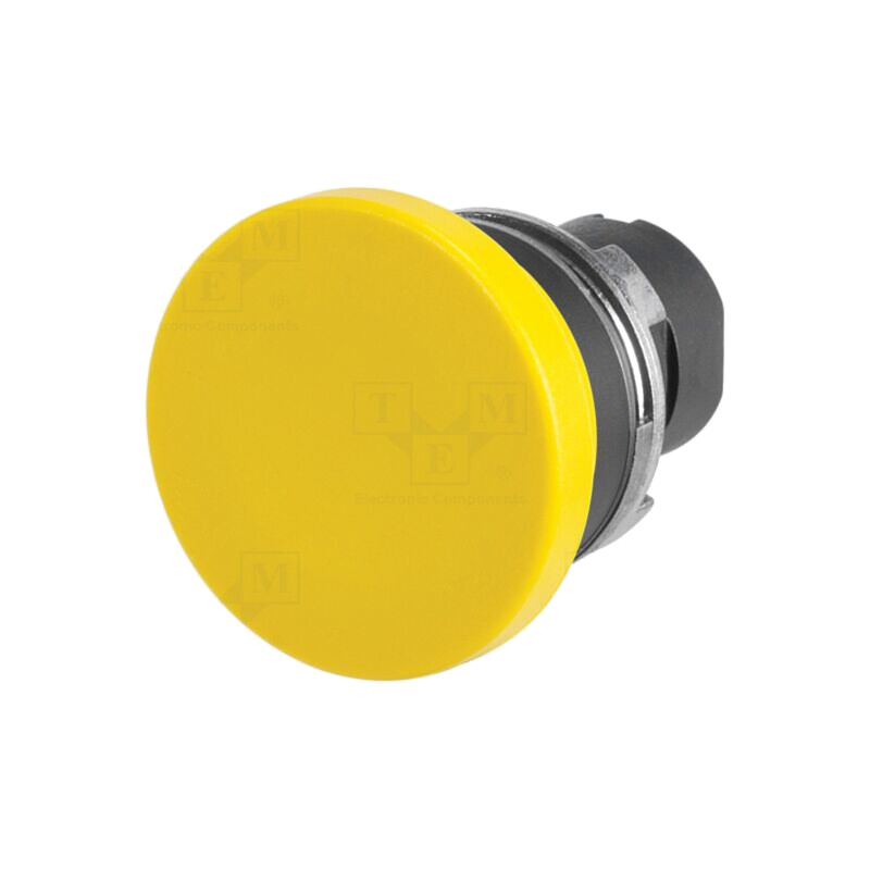Comutator: acţionat prin apăsare; 22mm; Poz.i stab: 2; galbenă Comutator: acţionat prin apăsare; 22mm; Poz.i stab: 2; galbenă