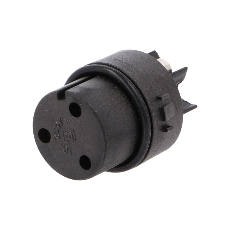 Conector: circular; mamă; PIN: 3; inserturi de contact; 10A; 250V