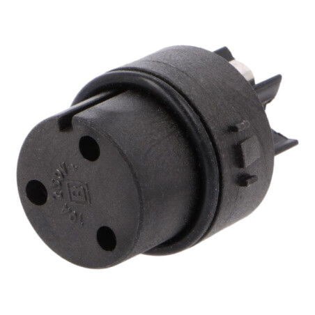 Conector: circular; mamă; PIN: 3; inserturi de contact; 10A; 250V