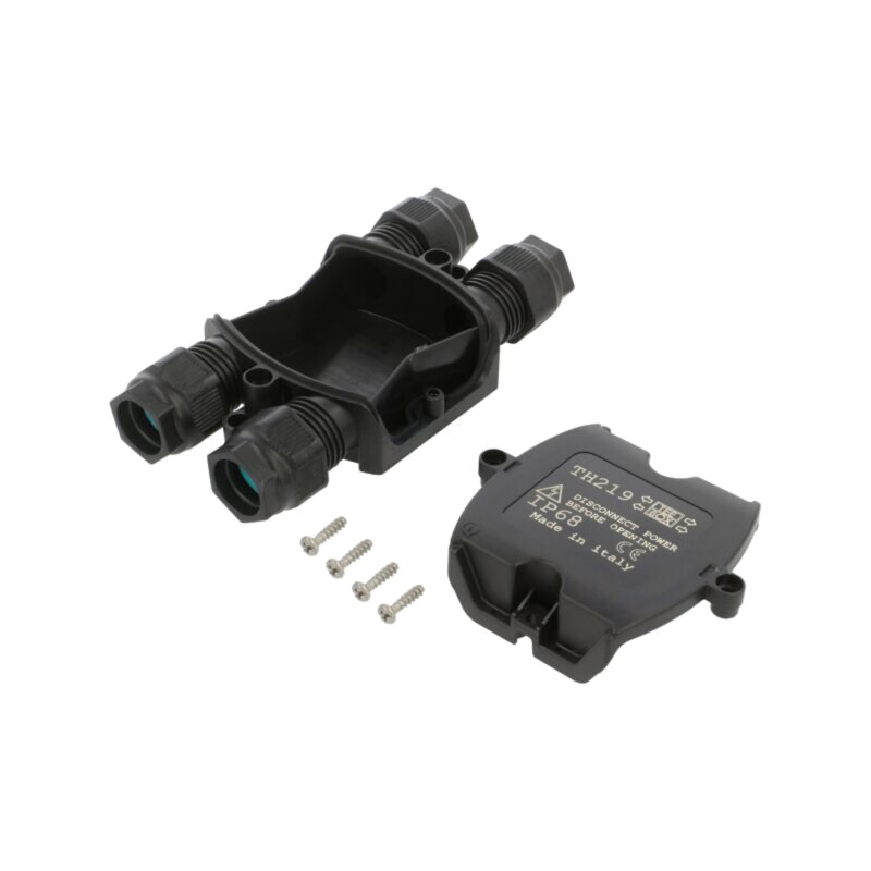 Conector: alimentare AC; 7÷13,5mm; IP68; -40÷125°C; TEEBOX®