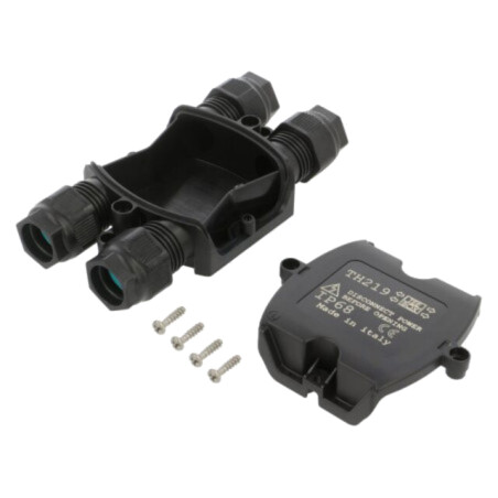 Conector: alimentare AC; 7÷13,5mm; IP68; -40÷125°C; TEEBOX®