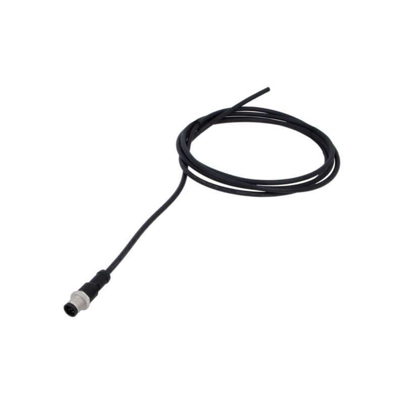 Conector: M12; mufă; tată; drept; Placare: aurit; cabluri; PIN: 5