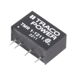 Convertor: DC/DC; 1W; Uintr: 9÷18VDC; Uieş: 5VDC; Iieş: 200mA; SIP6