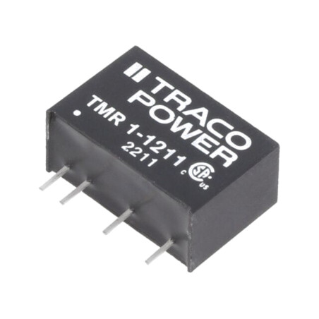 Convertor: DC/DC; 1W; Uintr: 9÷18VDC; Uieş: 5VDC; Iieş: 200mA; SIP6