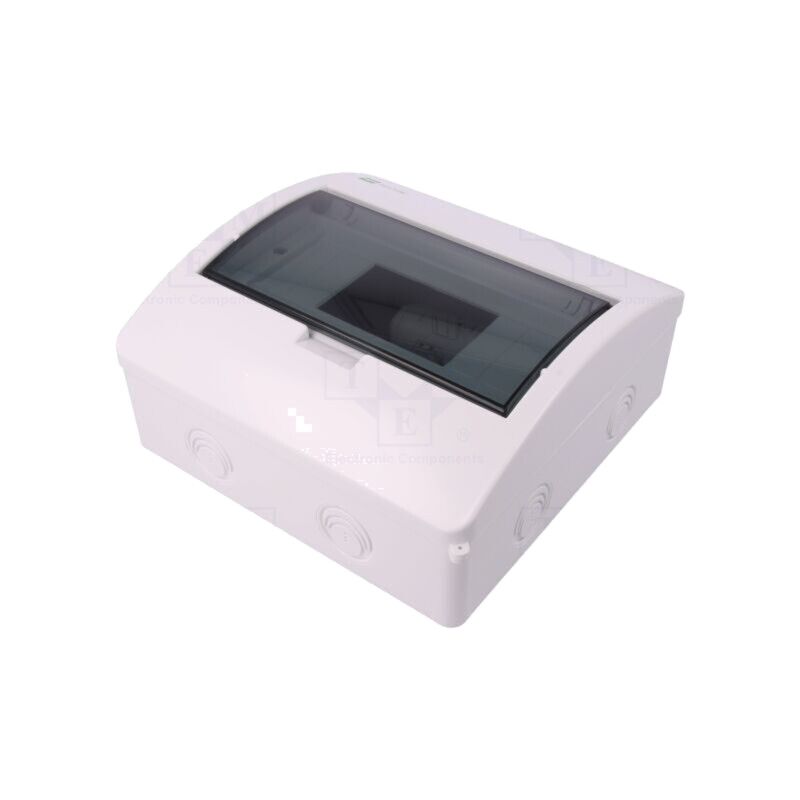 Carcasă: pentru aparatură modulară; IP40; albe; Nr.mod: 8; 400V