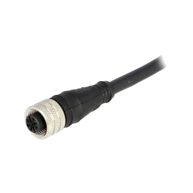 Conector: M12; mufă; PIN: 5; mamă; cod A-DeviceNet / CANopen; 2m Conector: M12; mufă; PIN: 5; mamă; cod A-DeviceNet / CANopen; 2m